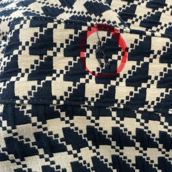 ZARA Preowned πBasicπ Checkered Ankle Trousers - SZ M - Picture 9 of 13